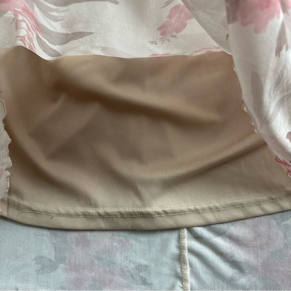 Shein Floral Print Criss Cross Back Dress - Picture 5 of 13